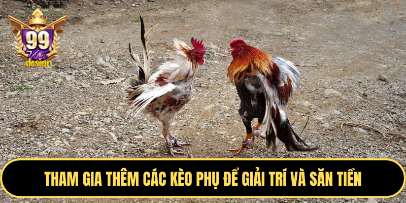 Tham gia thêm các kèo phụ để giải trí và săn tiền