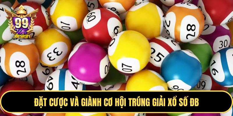 Đặt cược và giành cơ hội trúng giải xổ số ĐB