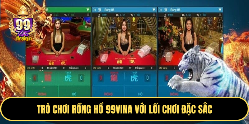 Trò chơi Rồng Hổ 99VINA với lối chơi đặc sắc